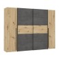Armario Max 270 cm | Puertas Correderas y Abatibles