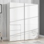 Armario Blanco 200cm con 3 Cajones | Muebles Tam Tam