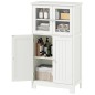 Armario Auxiliar de Baño con Puertas de Cristal - Muebles Tam Tam