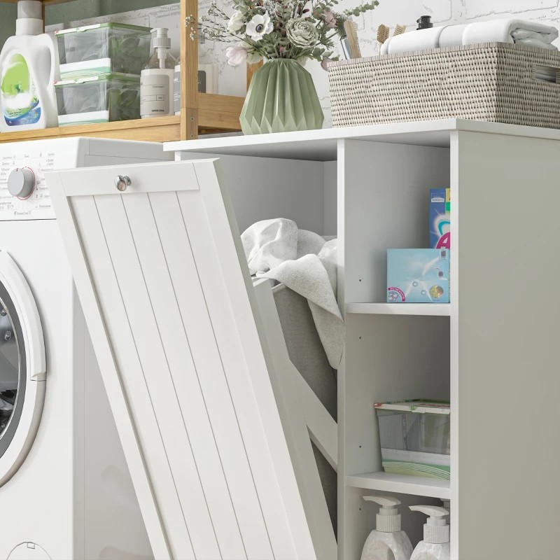 Mueble de Baño con Cesto Ropa Sucia - Muebles Tam Tam