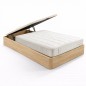 Pack Canapé 90x190 Roble + Colchón Natur Ensacado
