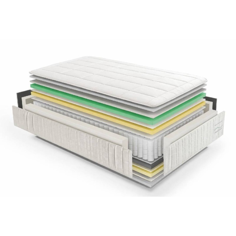 Pack Canapé 90x190 Roble + Colchón Natur Ensacado