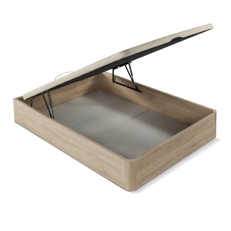 Pack Canapé Abatible Roble 135x190 + Colchón Nil