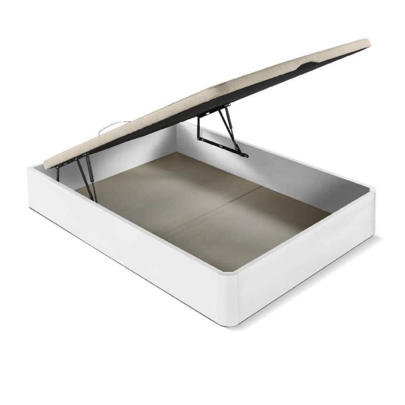 Canapé Blanco 135x190 Abatible Gran Capacidad