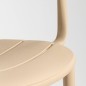 Silla Cancún Polipropileno Apilable – Blanco, Crema, Grafito y Verde