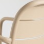 Silla Cancún Polipropileno Apilable – Blanco, Crema, Grafito y Verde