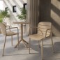 Silla Cancún Polipropileno Apilable – Blanco, Crema, Grafito y Verde
