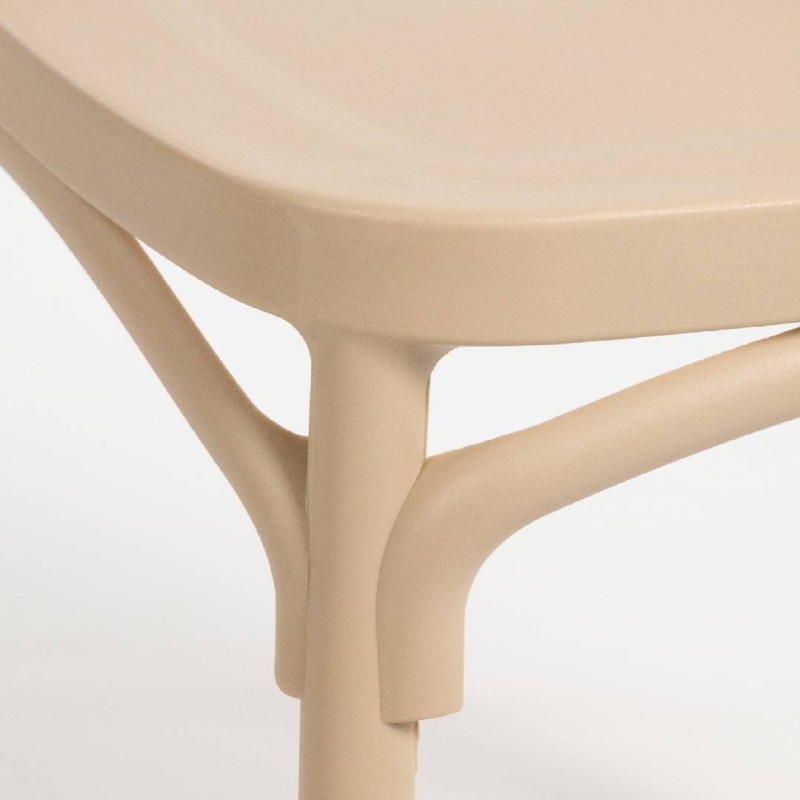 Silla Roma Polipropileno Apilable – Arena, Blanco y Grafito