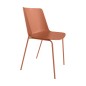 Silla Orlando Polipropileno Patas Metal – 5 Colores Interior y Exterior