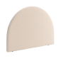 Cabecero Nancy Circular Tapizado Perla – 4 Medidas Disponibles