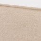 Cabecero Romeo Lino Crema con Bordón – 4 Medidas