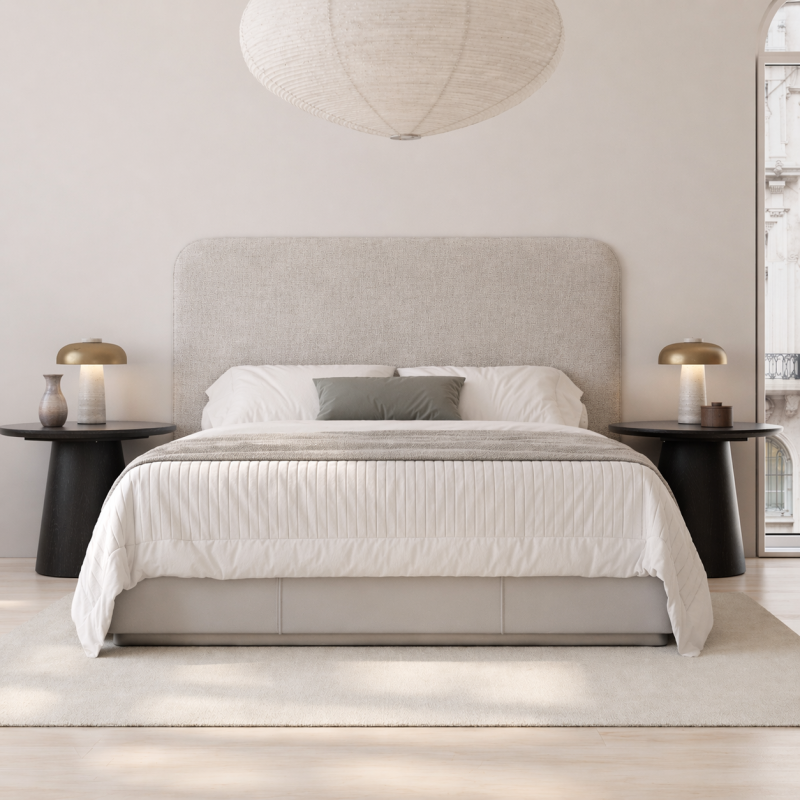 Cabecero Obel Tapizado Perla – 4 Medidas
