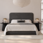 Cabecero Obel Tapizado Gris – 4 Medidas