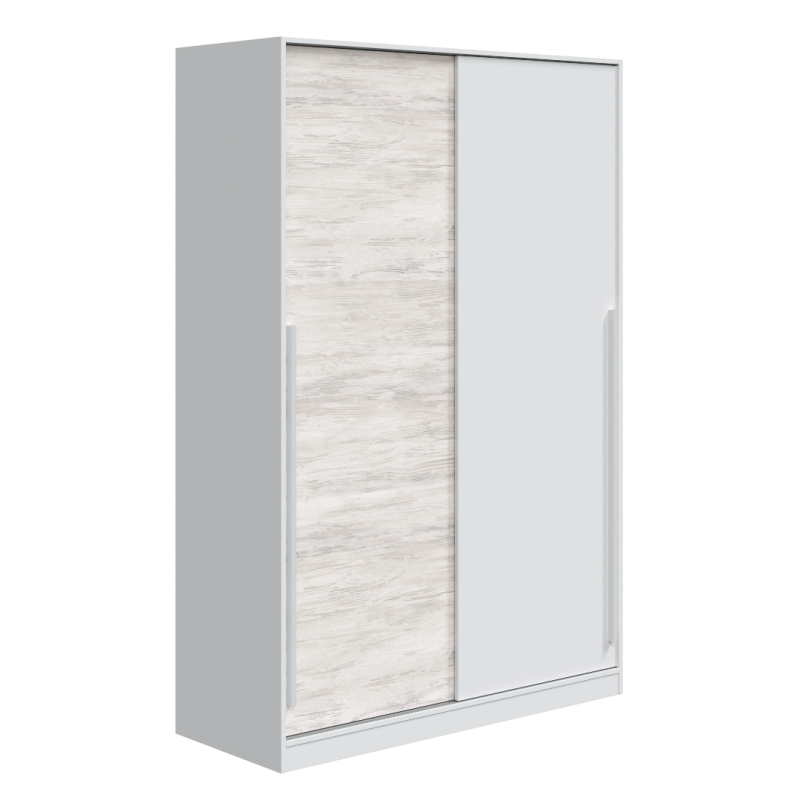 Armario Juvenil Elliot 2 Puertas Correderas 120 cm