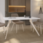 Mesa de Comedor 140x90 Bordes Redondeados | 6 Colores