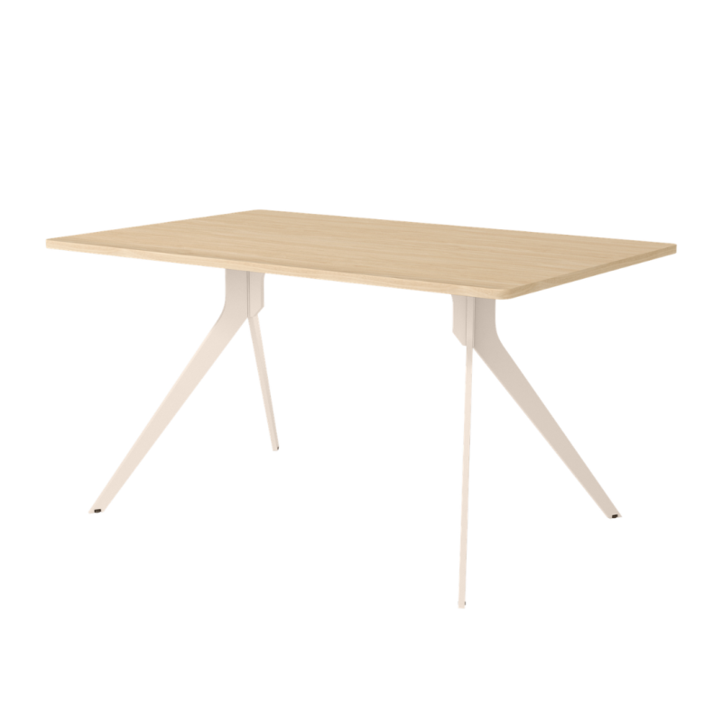 Mesa de Comedor 160x90 Bordes Redondeados | 6 Colores