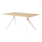 Mesa de Comedor 160x90 Bordes Redondeados | 6 Colores