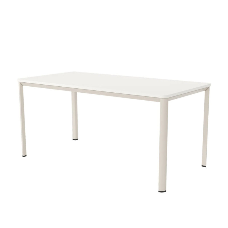 Mesa de Comedor Blanca 140x90 Minimalista | Diseño Moderno y Resistente