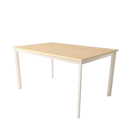 Mesa Comedor Roble 120x80 Nórdica | Ideal para Espacios Pequeños