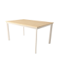 Mesa Comedor Roble 120x80 Nórdica | Ideal para Espacios Pequeños