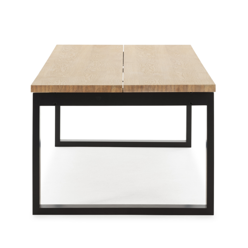 Mesa Comedor Roble 220 cm Industrial | Grande 8-10 Personas