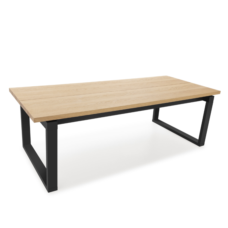 Mesa Comedor Roble 220 cm Industrial | Grande 8-10 Personas