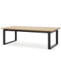 Mesa Comedor Roble 220 cm Industrial | Grande 8-10 Personas
