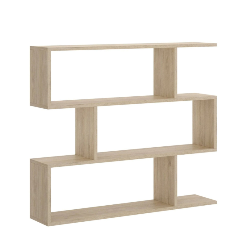 Estantería Baja Modular Roble Canadian Athena | 110x97x24 cm