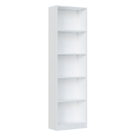 Estantería Alta Juvenil Blanco Artik i-Joy | 5 Estantes 52x180 cm