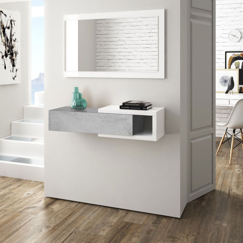 Mueble de Entrada con Espejo - Muebles Tam Tam