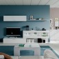 Mesa de Centro Elevable Blanco Brillo Tablero 30 mm | 100x50 cm