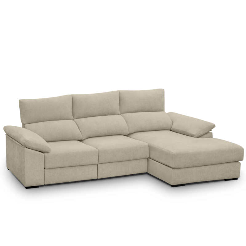 Sofá Chaiselongue 285cm Cairo - 2 Colores