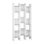 Estantería Italian New 15 Huecos 18 Estantes Blanco Artik | 192x96 cm