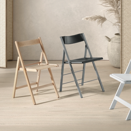 Pack 4 Sillas de Madera Plegable