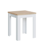Mesa Extensible Lili Blanco y Roble Canadian | Apertura Libro 67-134 cm