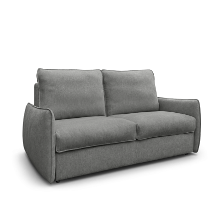 Sofá Cama Vero Italiano 190 cm Gris Oscuro | Colchón HR + Viscoelástica