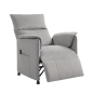 Sillón Relax Eléctrico Motor sin Escobillas Gris | Reclinación 160°