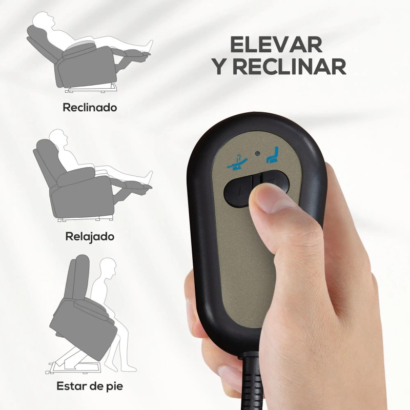 Sillón Relax Elevador Eléctrico Levanta Personas | Movilidad Reducida