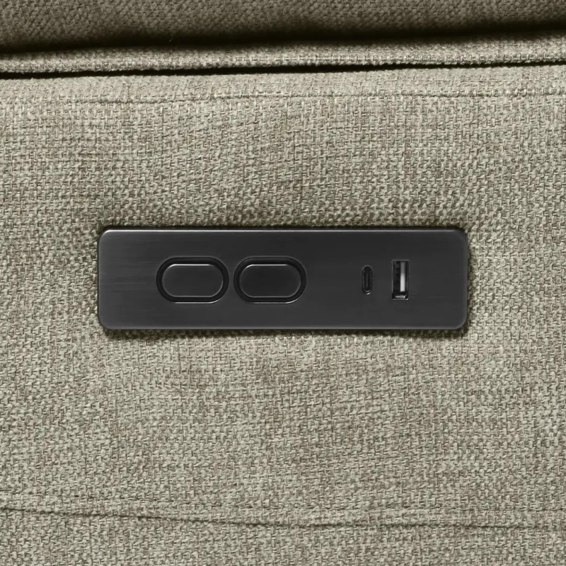 Sillón Relax Eléctrico Kora 1 Motor Sincronizado | USB y USB-C