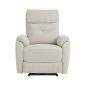 Sillón Relax Eléctrico Atlanta | Apoyo Cervical | Beige