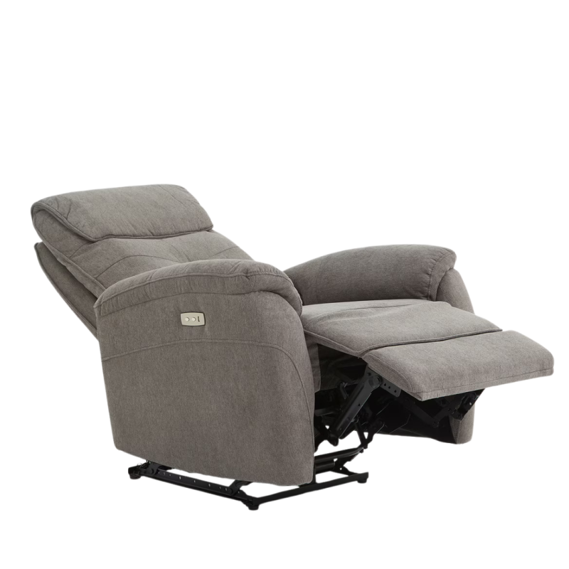 Sillón Relax Eléctrico Atlanta con USB y Apoyo Cervical | Poliéster 83x95x105 cm