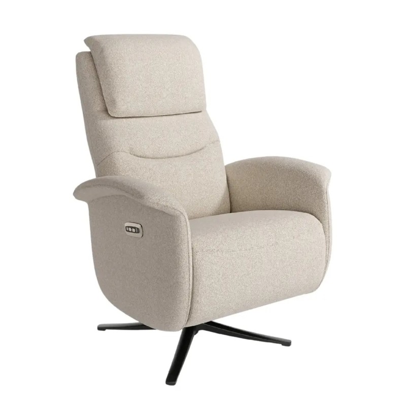 Butaca Relax Eléctrica Giratoria Elia 2 Motores | USB | Base 360°