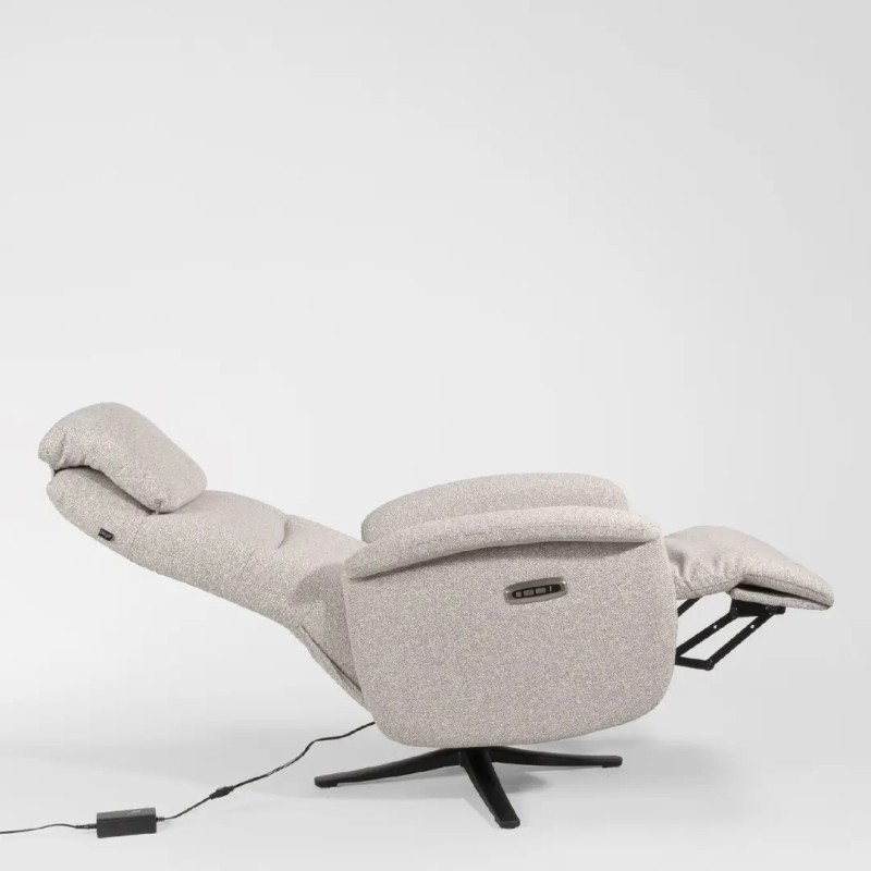 Butaca Relax Eléctrica Giratoria Elia 2 Motores | USB | Base 360°