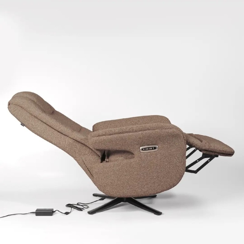 Butaca Relax Eléctrica Giratoria Talia | 2 Motores y USB