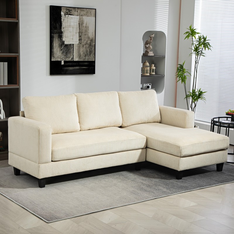 Sofá Chaise Longue de 3 Plazas - Oferta Chaise longue