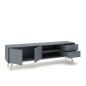 Mueble TV Pisco 180 cm Verde Kaki | 2 Puertas, Cajones y Huecos