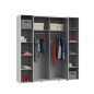 Armario California 200cm Correderas y Abatibles | Muebles Tam Tam