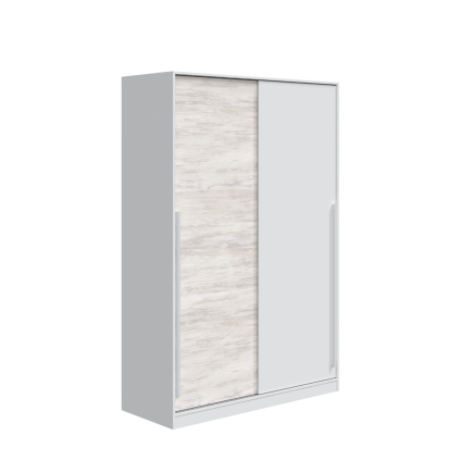 Armario Blanco 120cm Puertas Correderas desde 189€ | Muebles TamTam