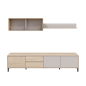 Conjunto Salón TV CRONO 200 cm Roble Canadian