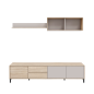 Conjunto Salón TV CRONO 200 cm Roble Canadian
